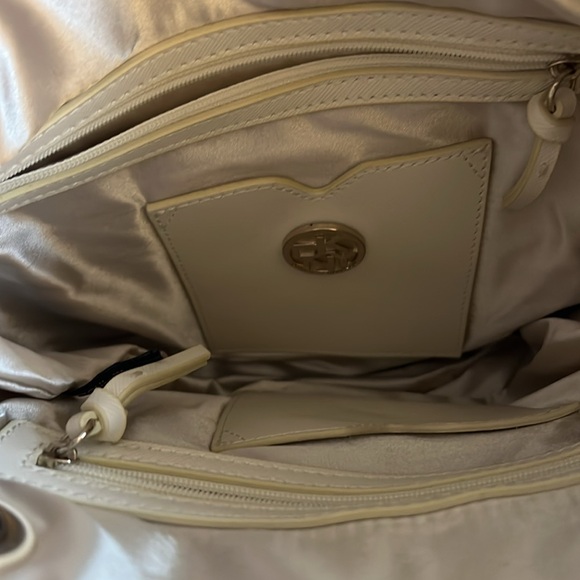 DKNY Offwhite Leather Bag - Picture 9 of 11